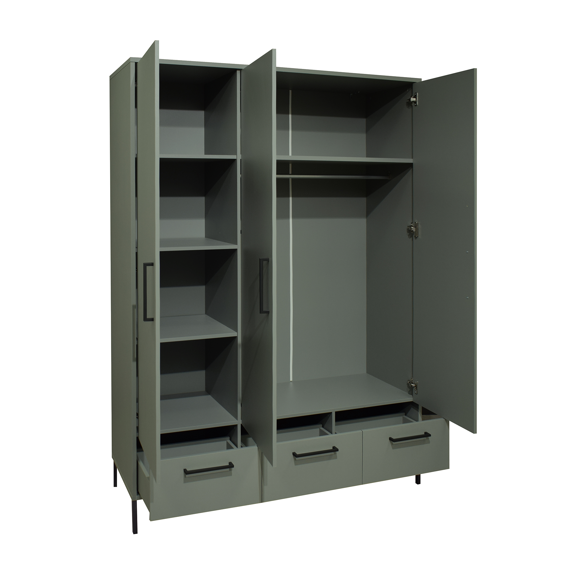 Mäusbacher 3-türiger Kleiderschrank Ole