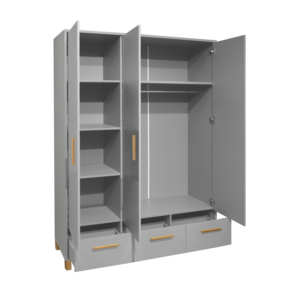Mäusbacher 3-türiger Kleiderschrank Olivia