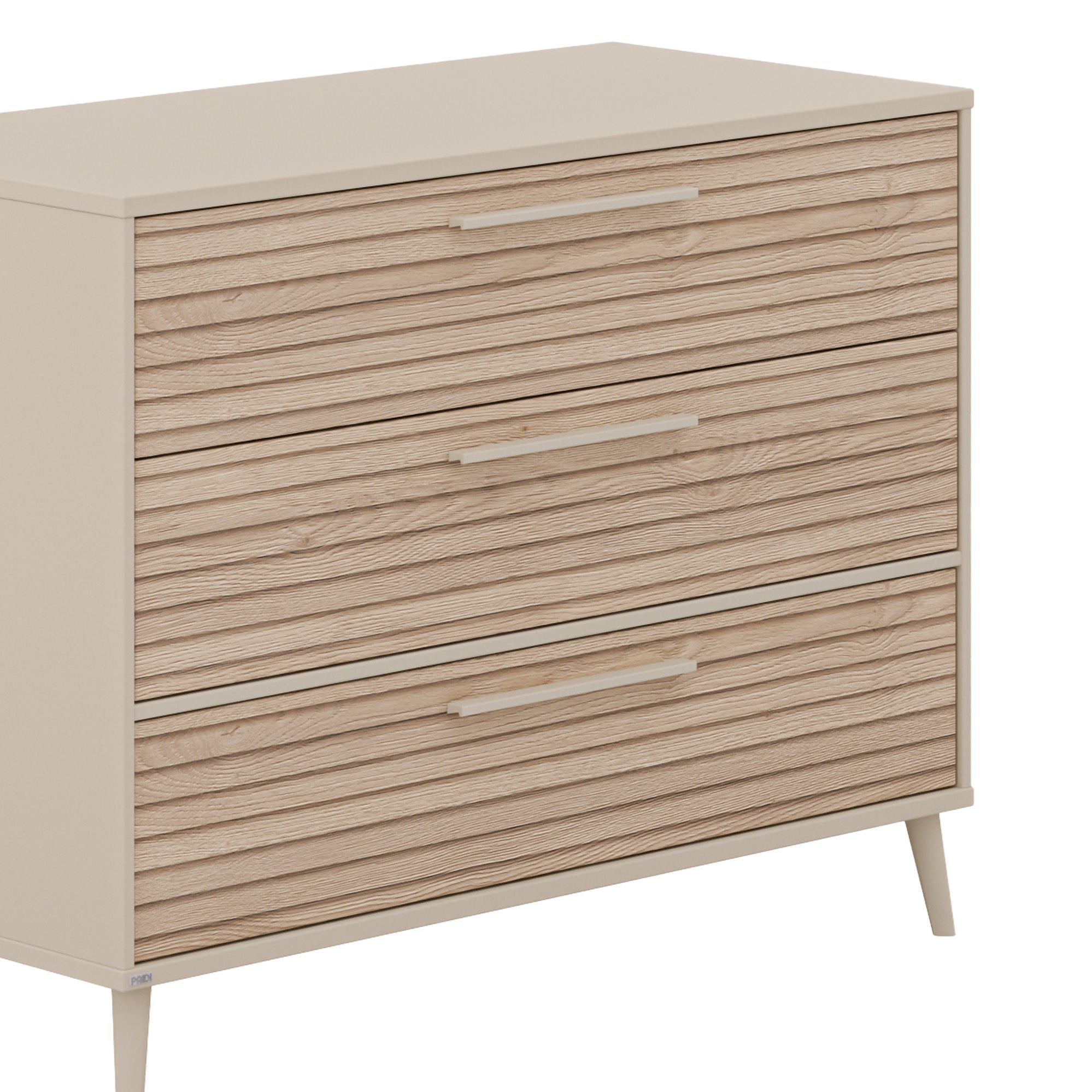 PAIDI breite Wickelkommode Eefje Groovy Oak