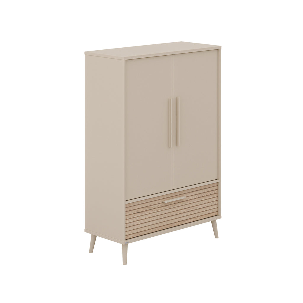 PAIDI 2-türiger Kleiderschrank Eefje Tiny Groovy Oak