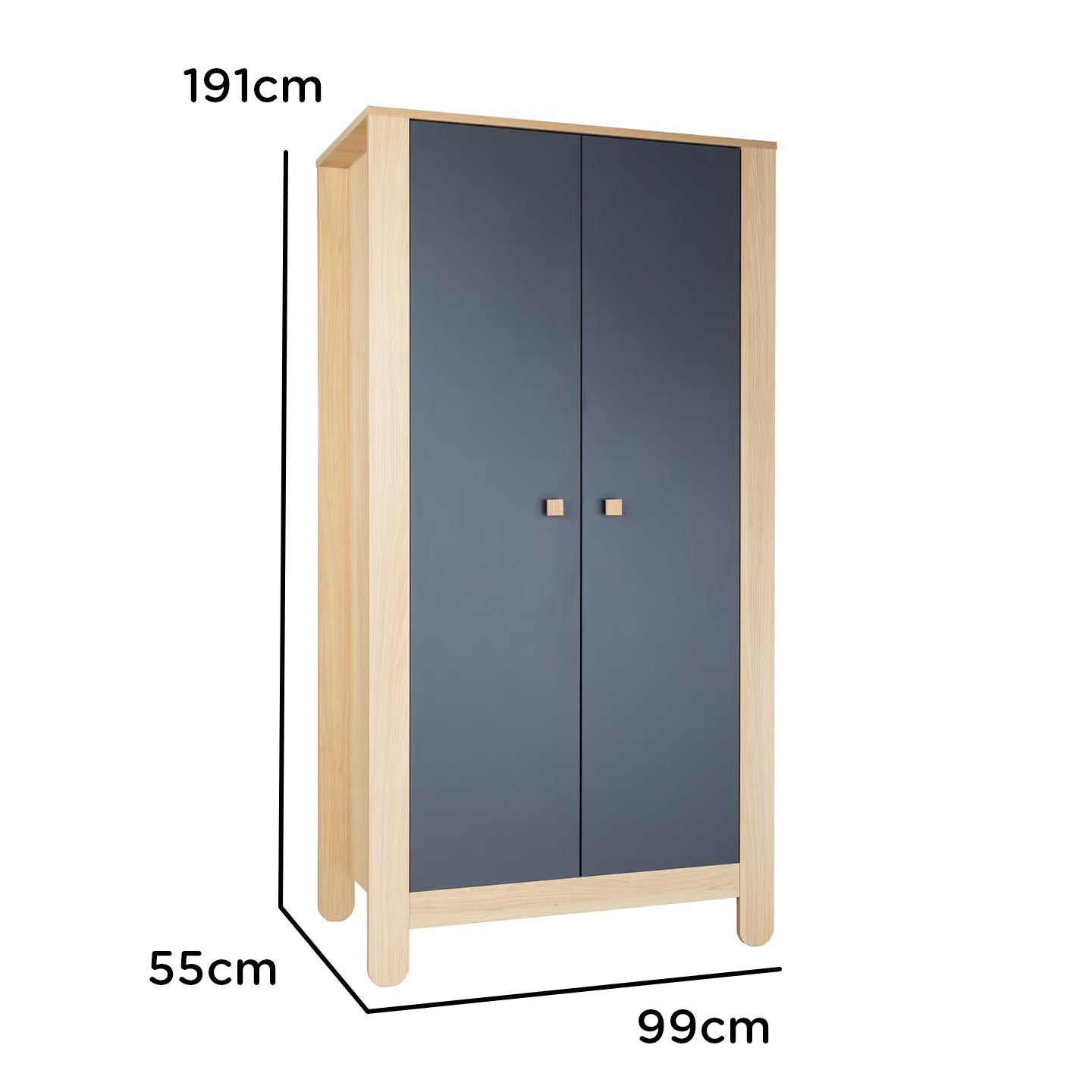 LITTLE ONE 2-türiger Kleiderschrank Cozy Room