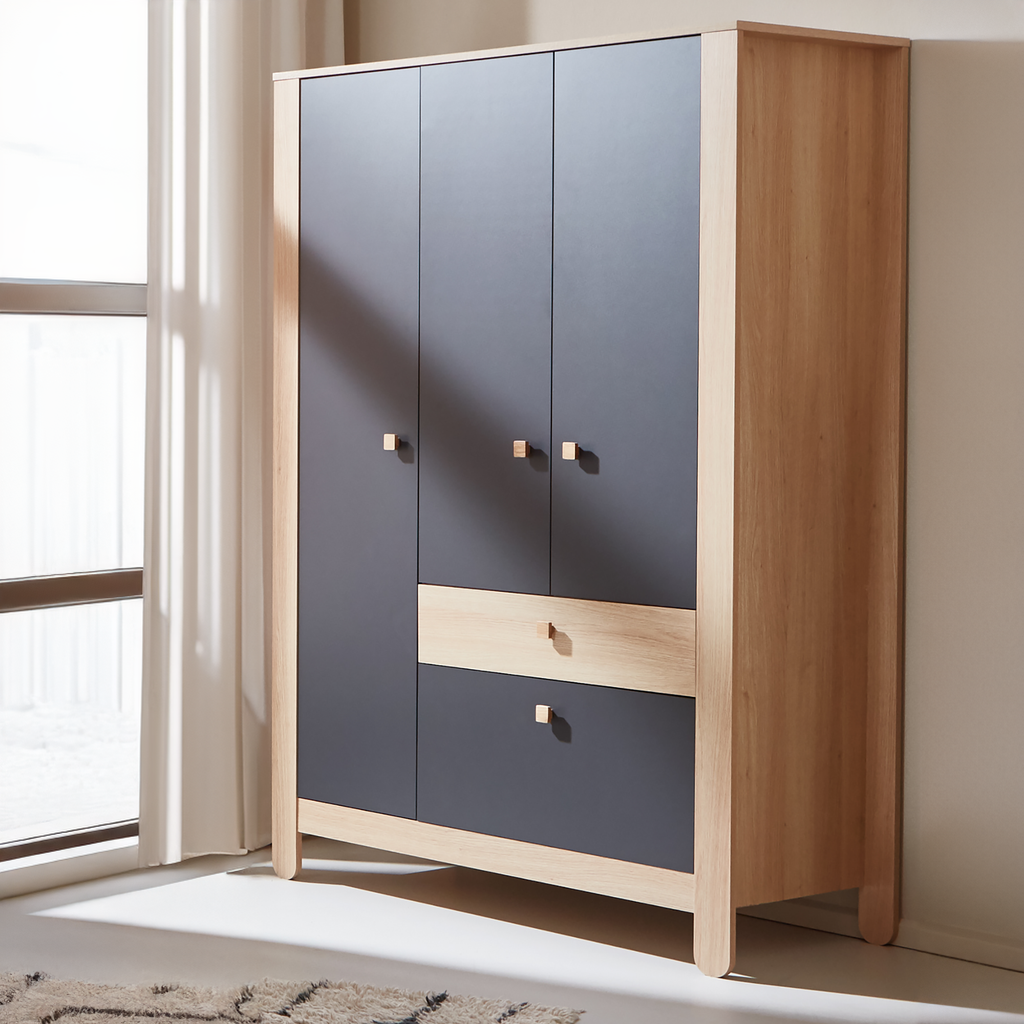 LITTLE ONE 3-türiger Kleiderschrank Cozy Room