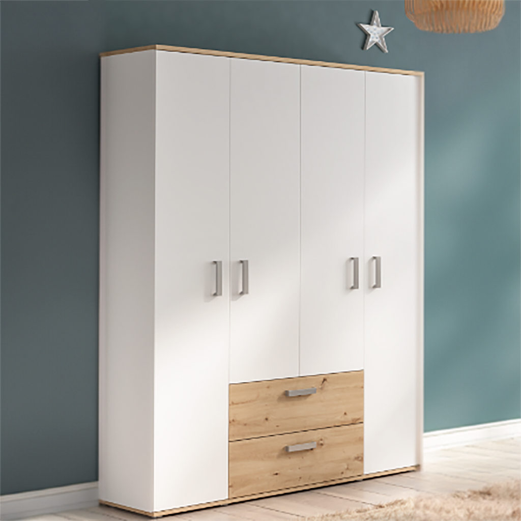 Mäusbacher 4-türiger Kleiderschrank Celina