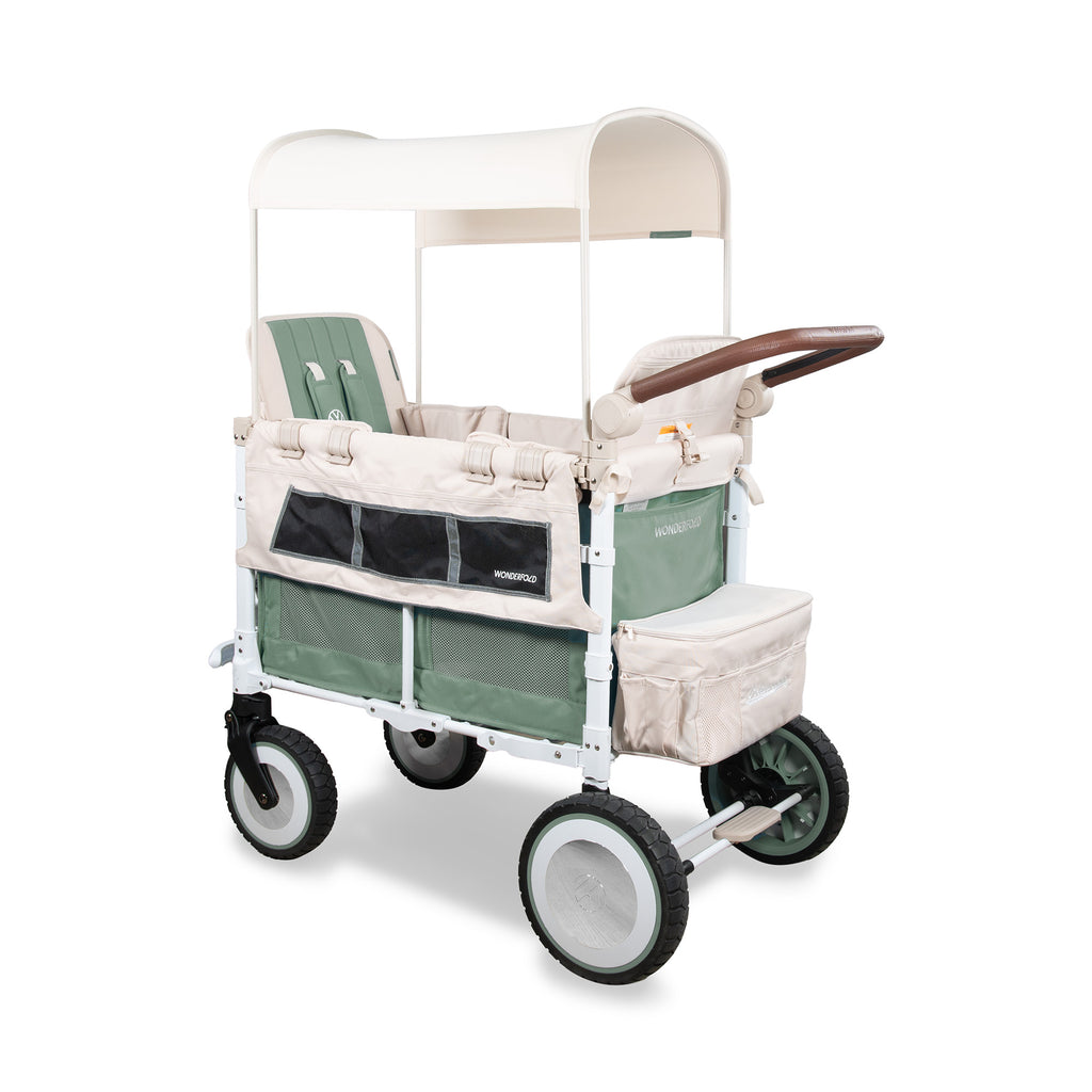 WONDERFOLD VW2 Volkswagen Kinderwagen Sage Green