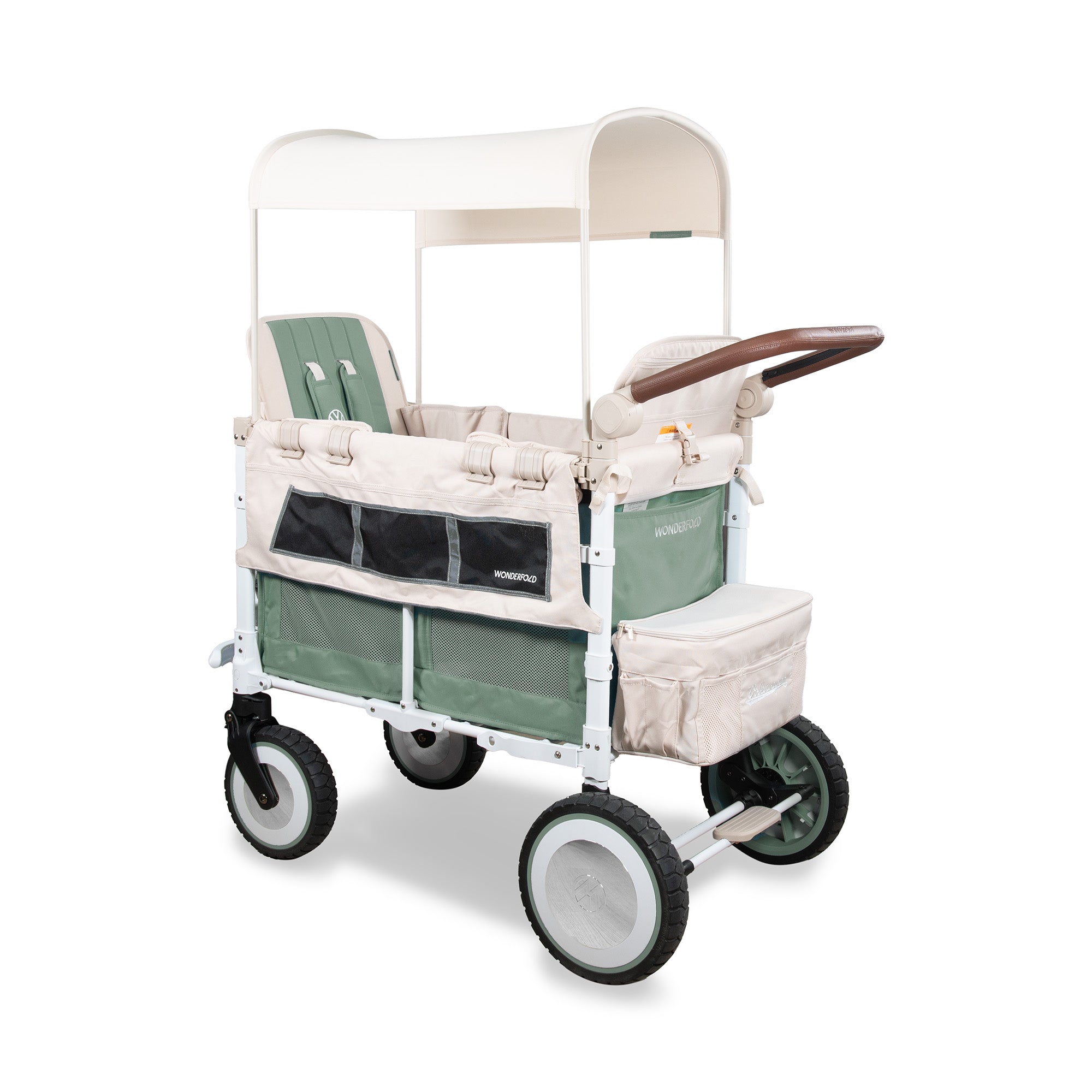 WONDERFOLD VW2 Volkswagen Kinderwagen Sage Green