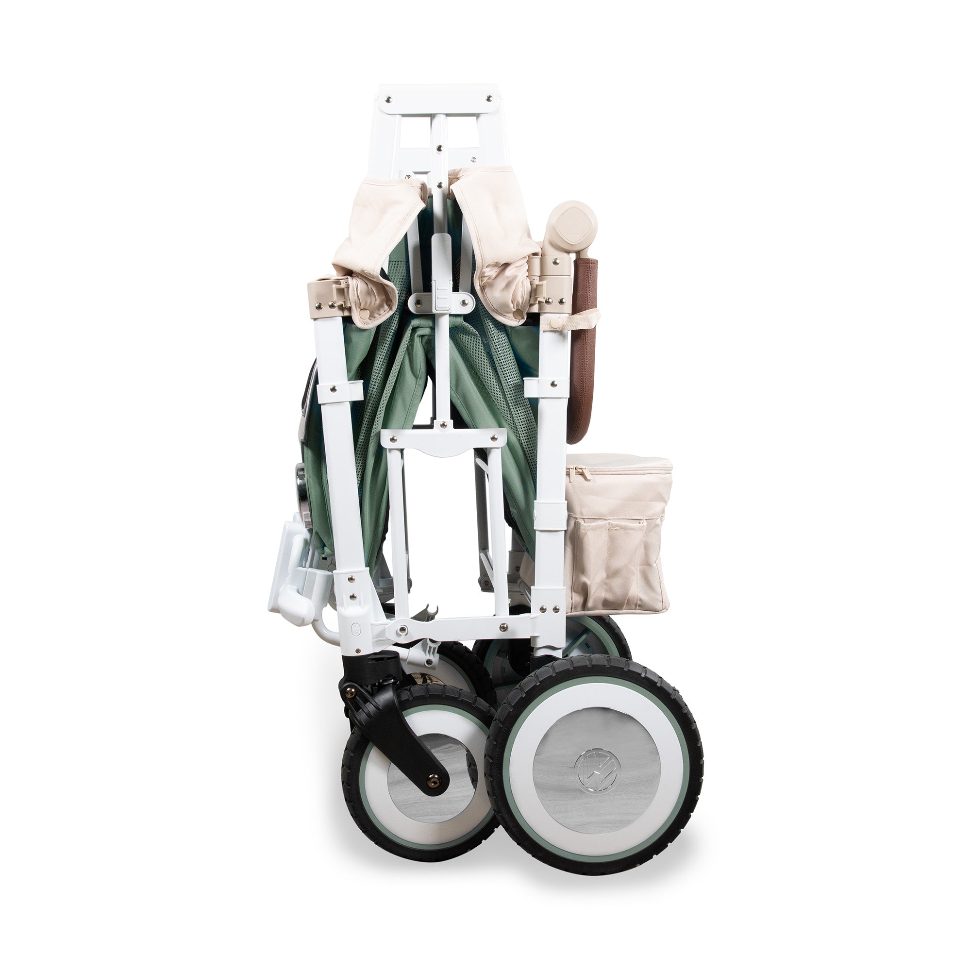WONDERFOLD VW2 Volkswagen Kinderwagen Sage Green