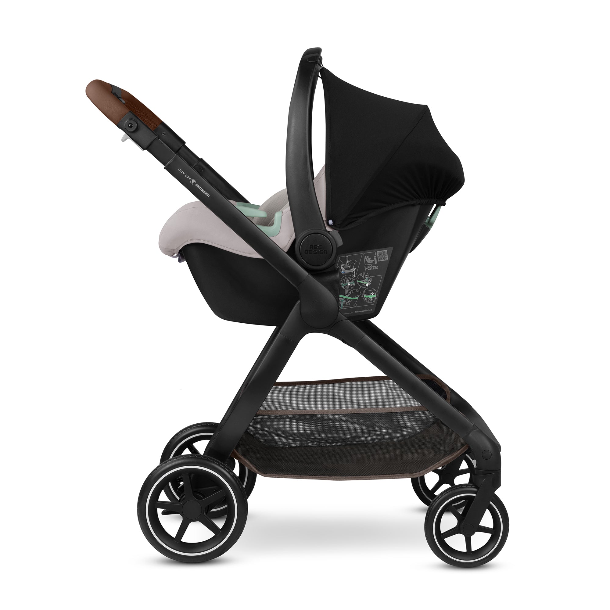 ABC DESIGN 3in1-Kinderwagen-Set City Life -