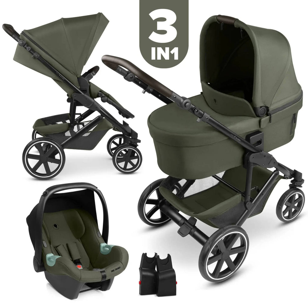 ABC DESIGN 3in1-Kinderwagen-Set Sierra