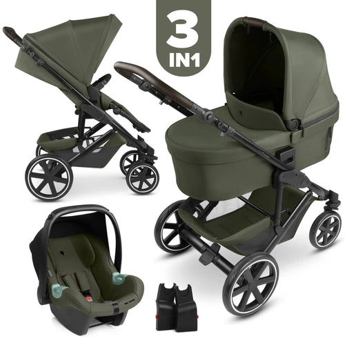 ABC DESIGN 3in1-Kinderwagen-Set Sierra