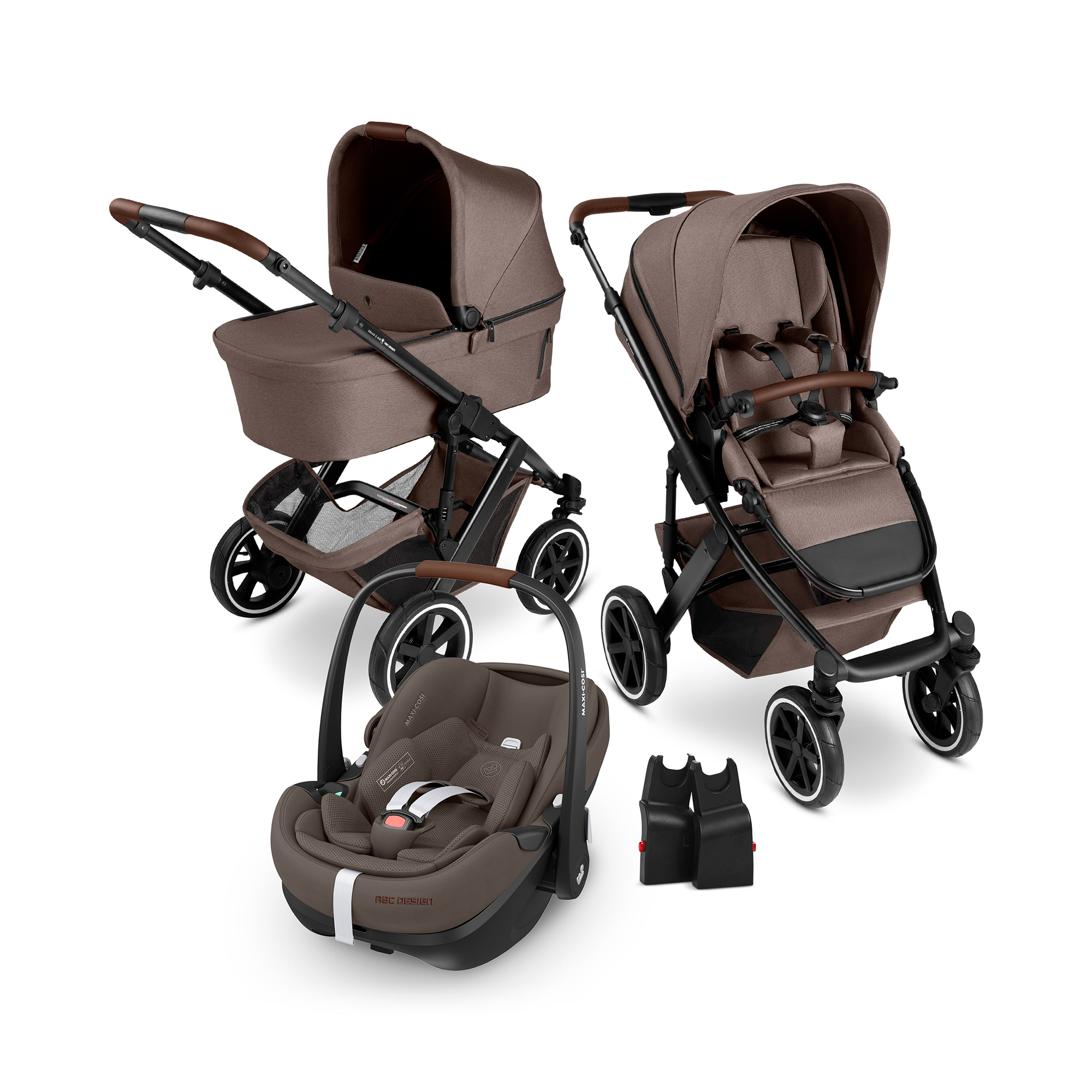 ABC DESIGN Salsa 5 Air All in One Nature x Maxi Cosi Pebble 360 Pro² Babyschale