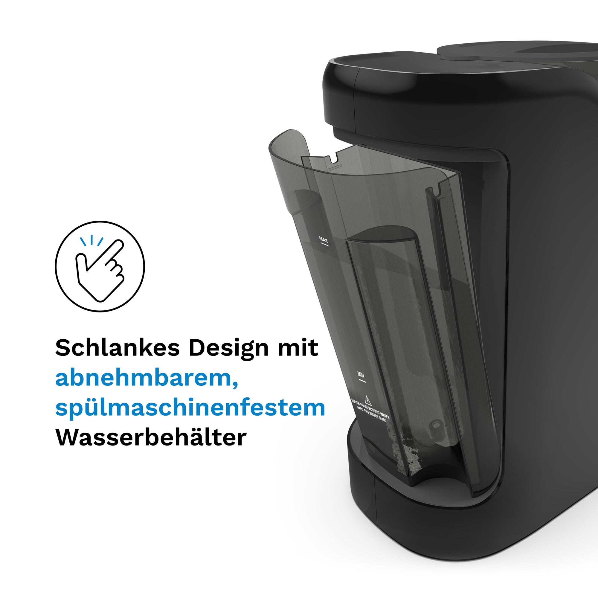 babybrezza Flaschenzubereiter Formula Pro Advanced Schwarz