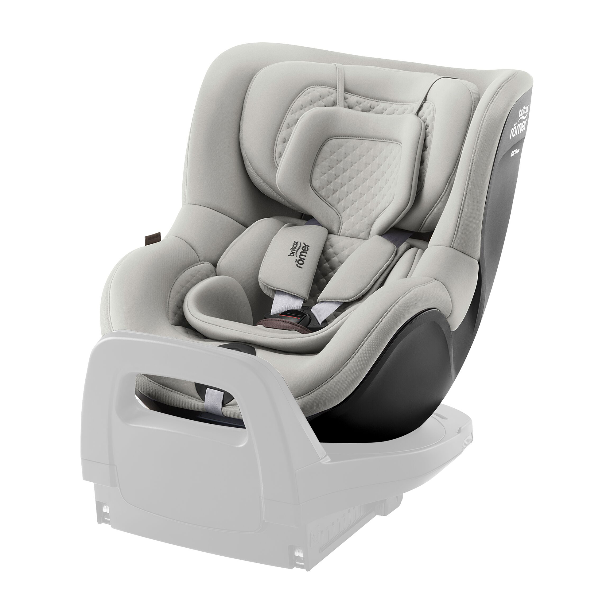 Britax Diamond DUALFIX 5Z Lux Linen Grey Diamond