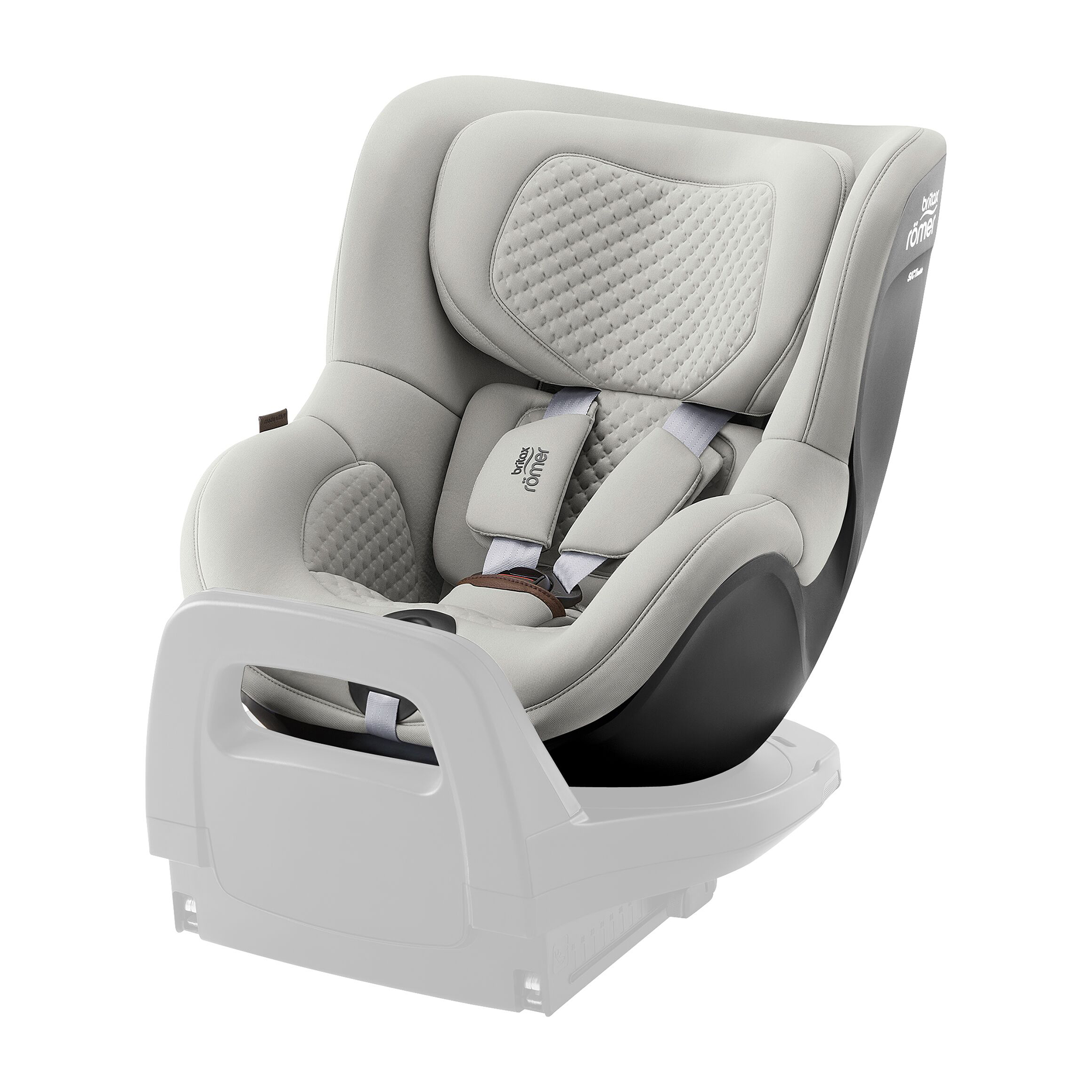 Britax Diamond DUALFIX 5Z Lux Linen Grey Diamond