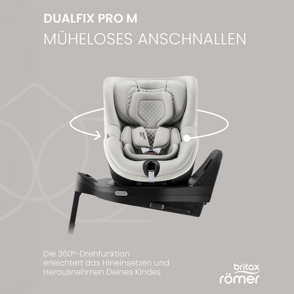 Britax Diamond DUALFIX PRO M Lux Linen Grey Diamond