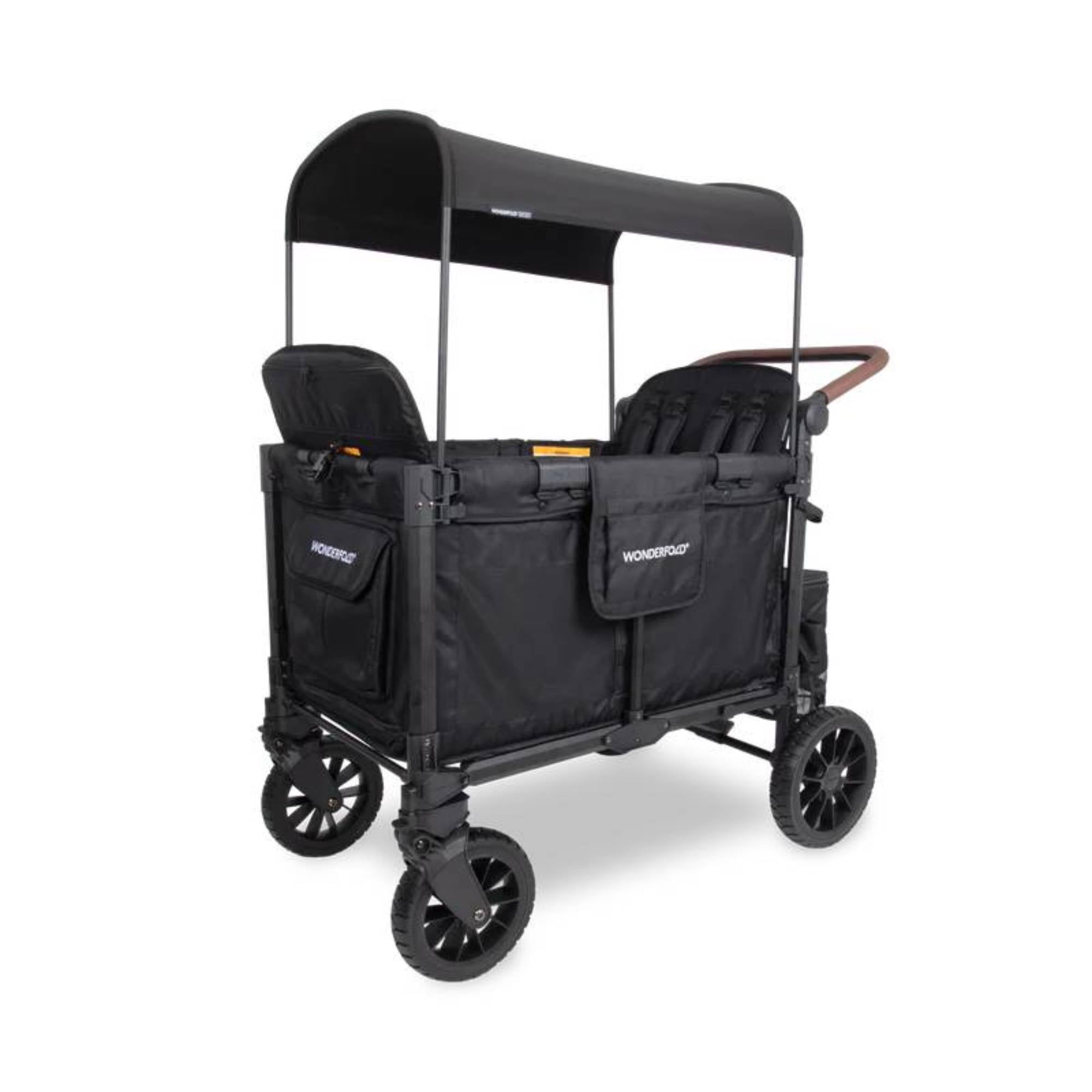 WONDERFOLD W4 Luxe Pro KinderVan Jet Black