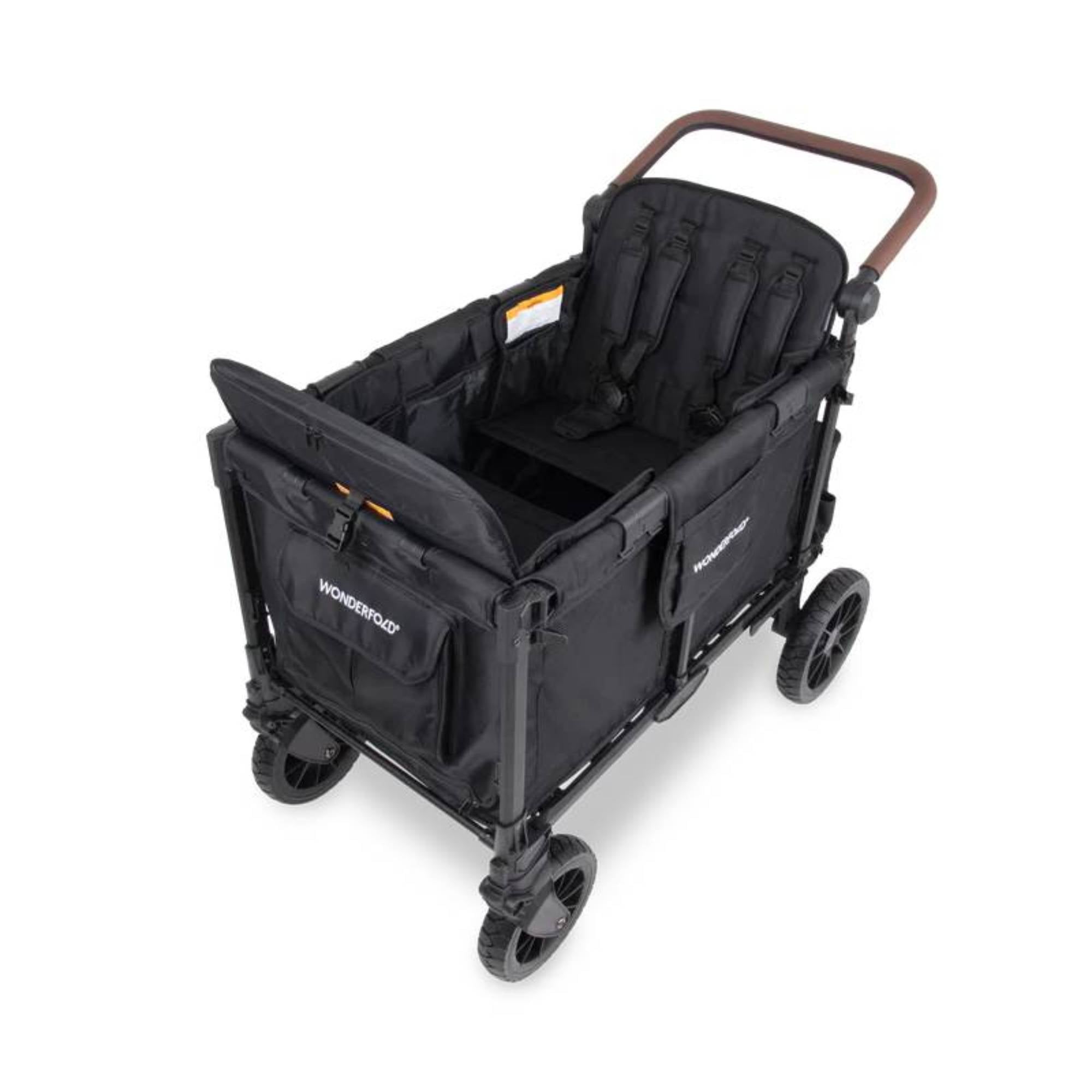 WONDERFOLD W4 Luxe Pro KinderVan Jet Black