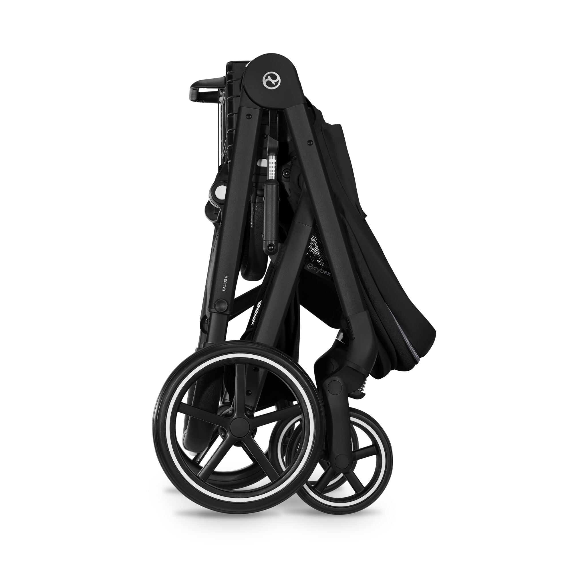 cybex Balios S Lux Moon Black mit Rahmen in Black 26