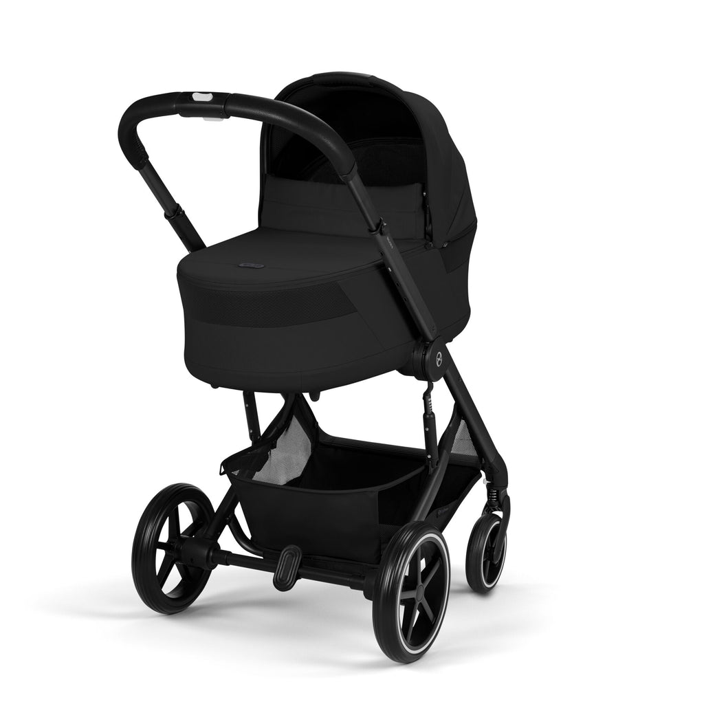 cybex Balios S Lux & Wanne Moon Black mit Rahmen in Black 26