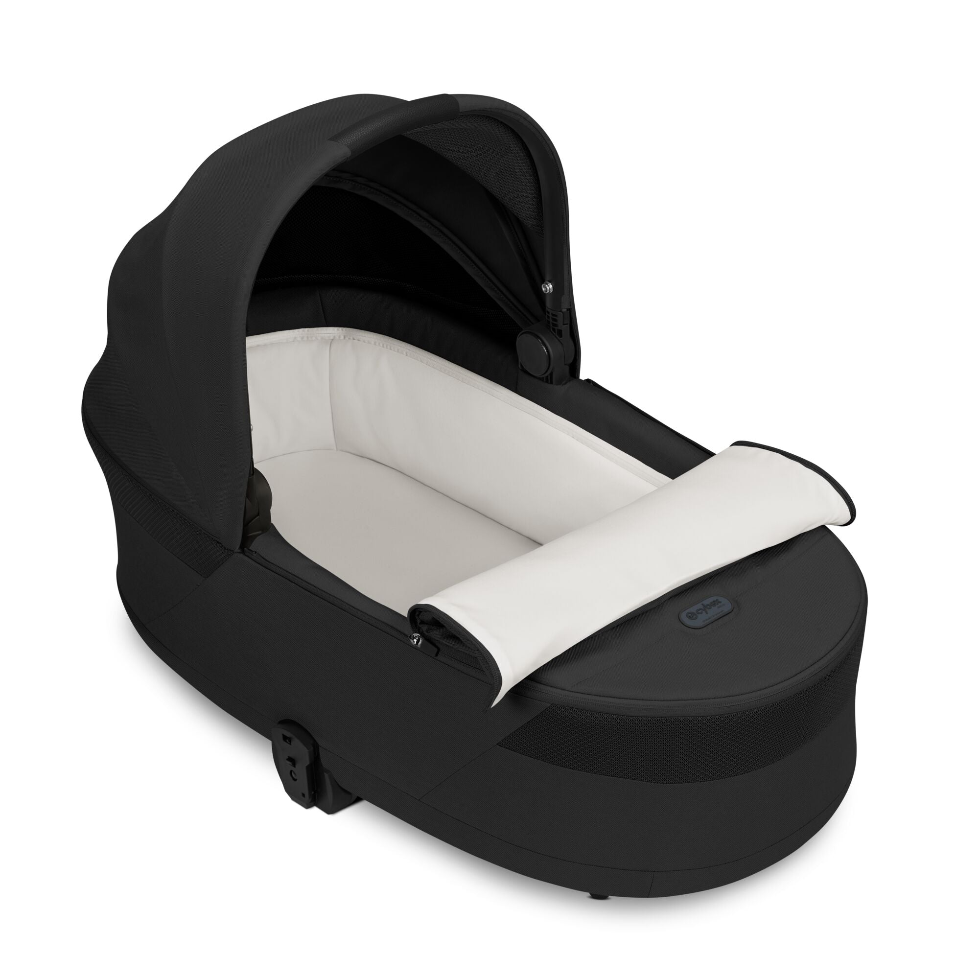 cybex Balios S Lux & Wanne Moon Black mit Rahmen in Black 26