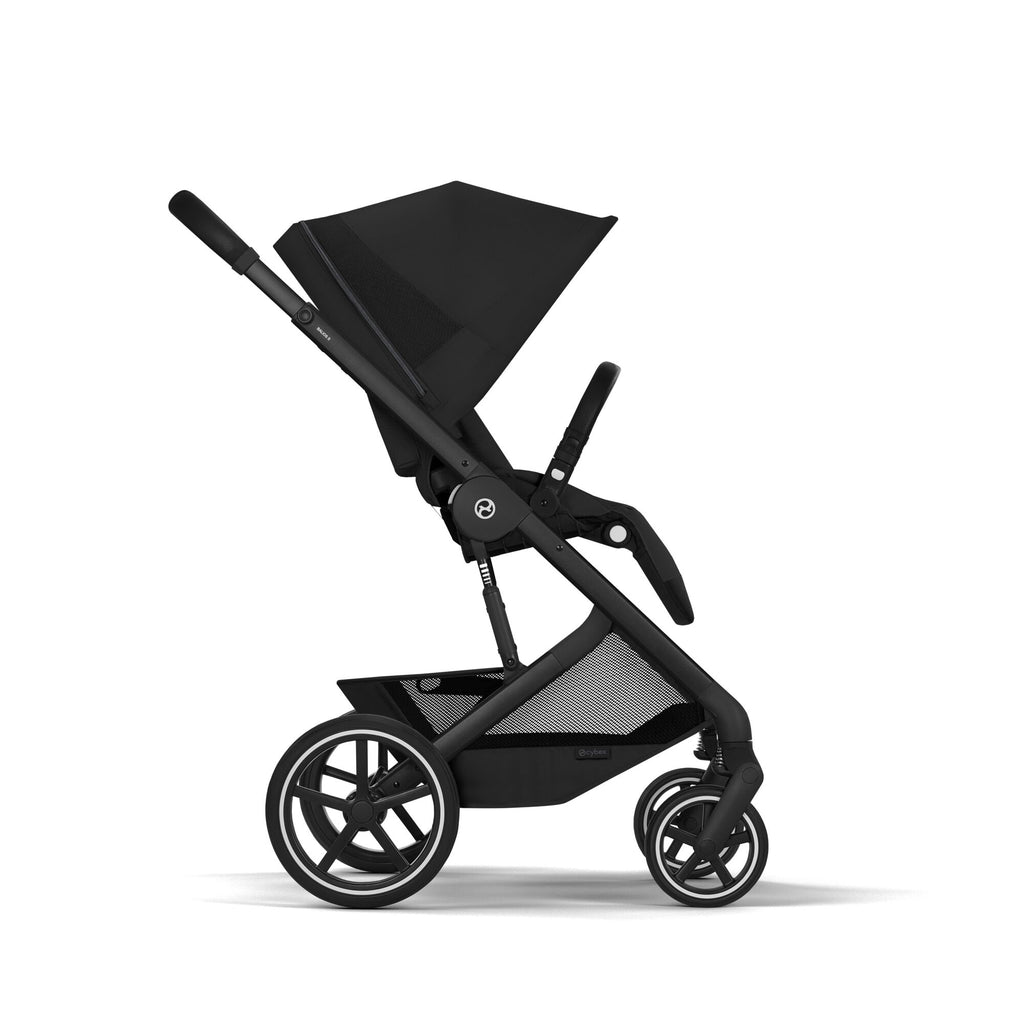 cybex Balios S Lux & Wanne Moon Black mit Rahmen in Black 26
