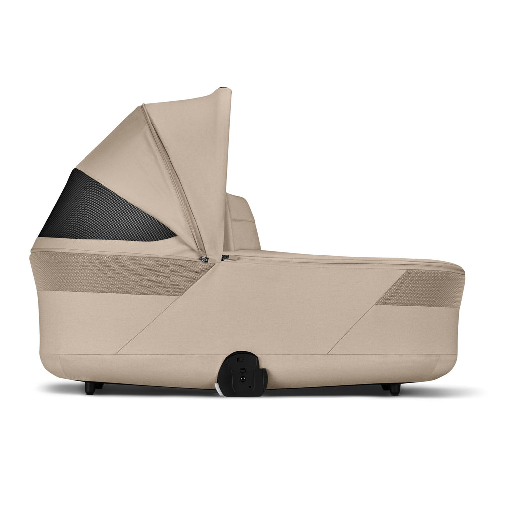cybex Balios S Lux & Wanne Almond Beige mit Rahmen in Taupe 26
