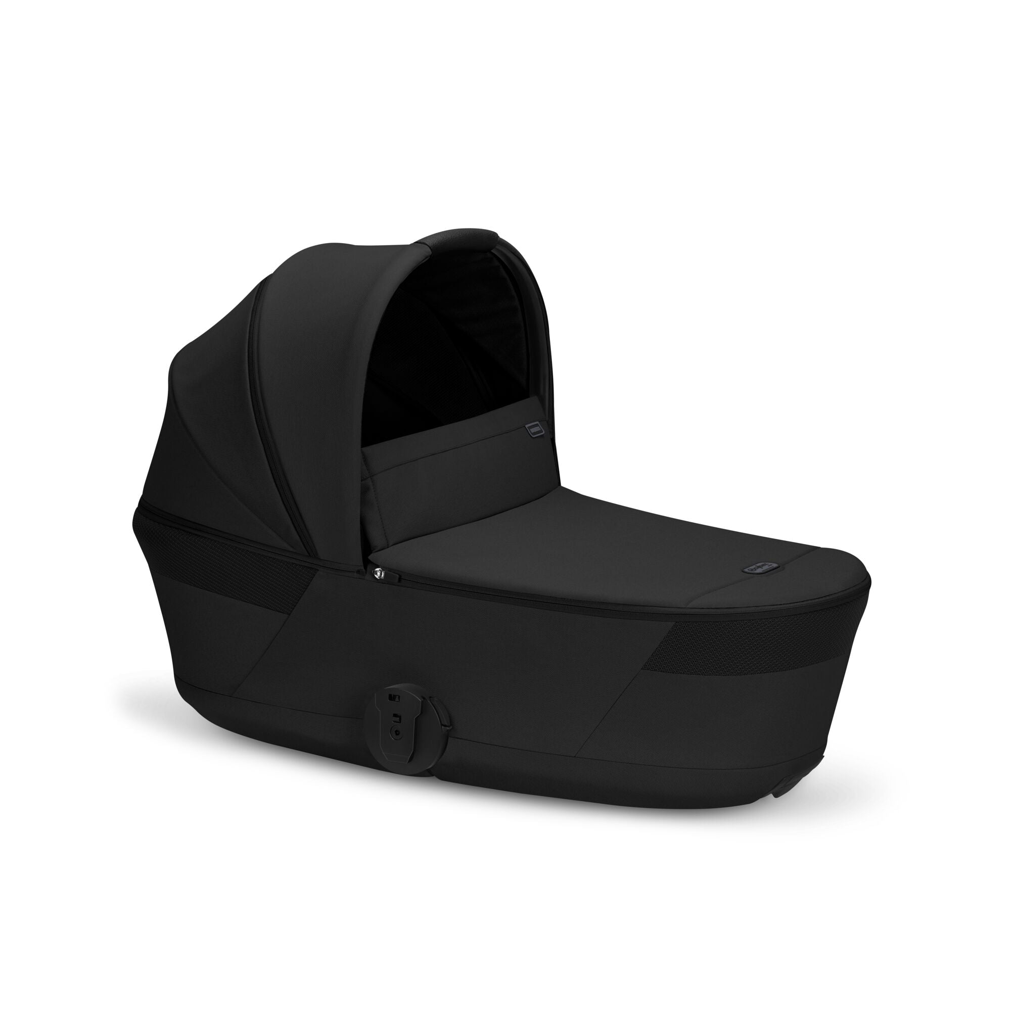 cybex Balios S Lux & faltbare Wanne Moon Black mit Rahmen in Black 26