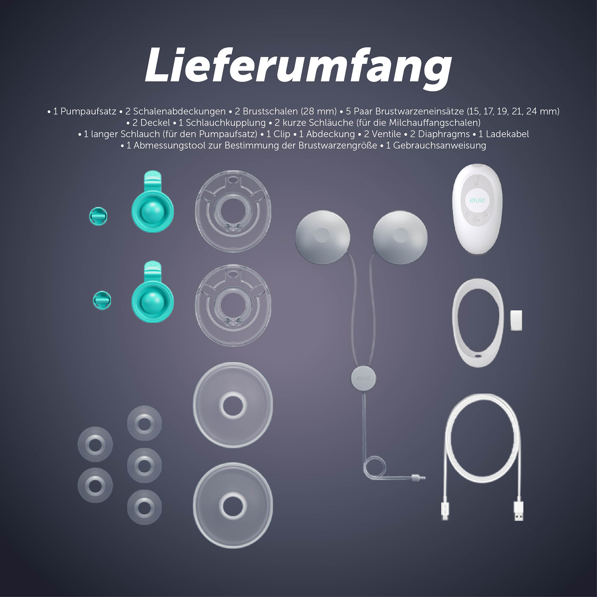 elvie Elvie Stride 2 – Elektrische Doppelpumpe