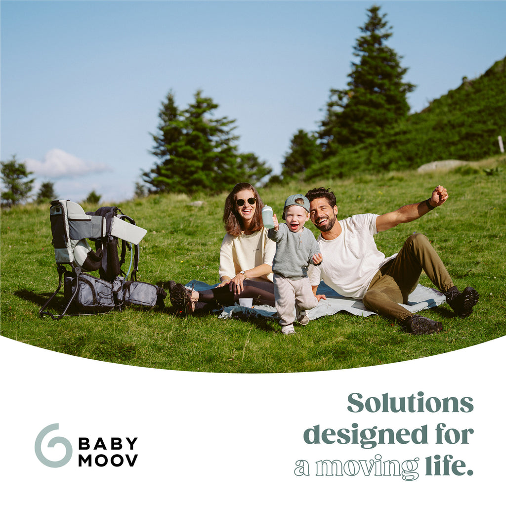 babymoov Rückentrage Moov & Hike Green