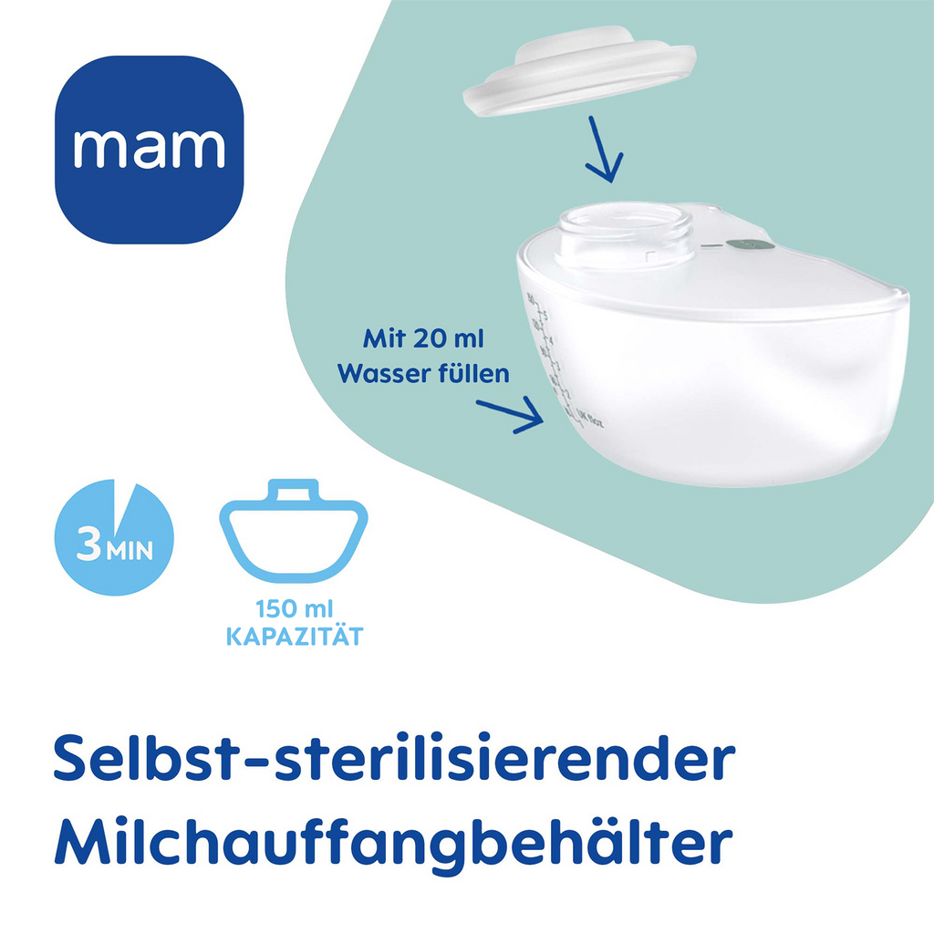MAM MAM Move Hands-free Doppelmilchpumpe