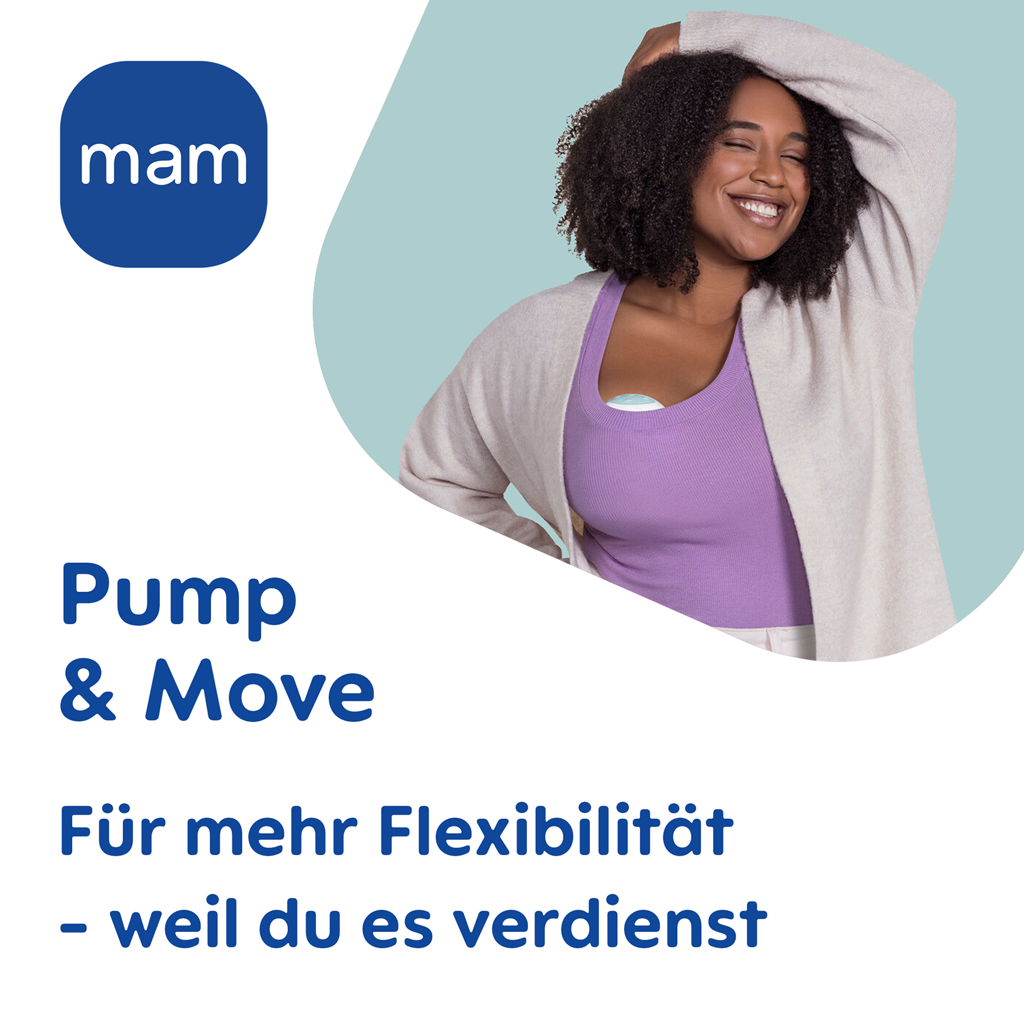 MAM MAM Move Hands-free Doppelmilchpumpe