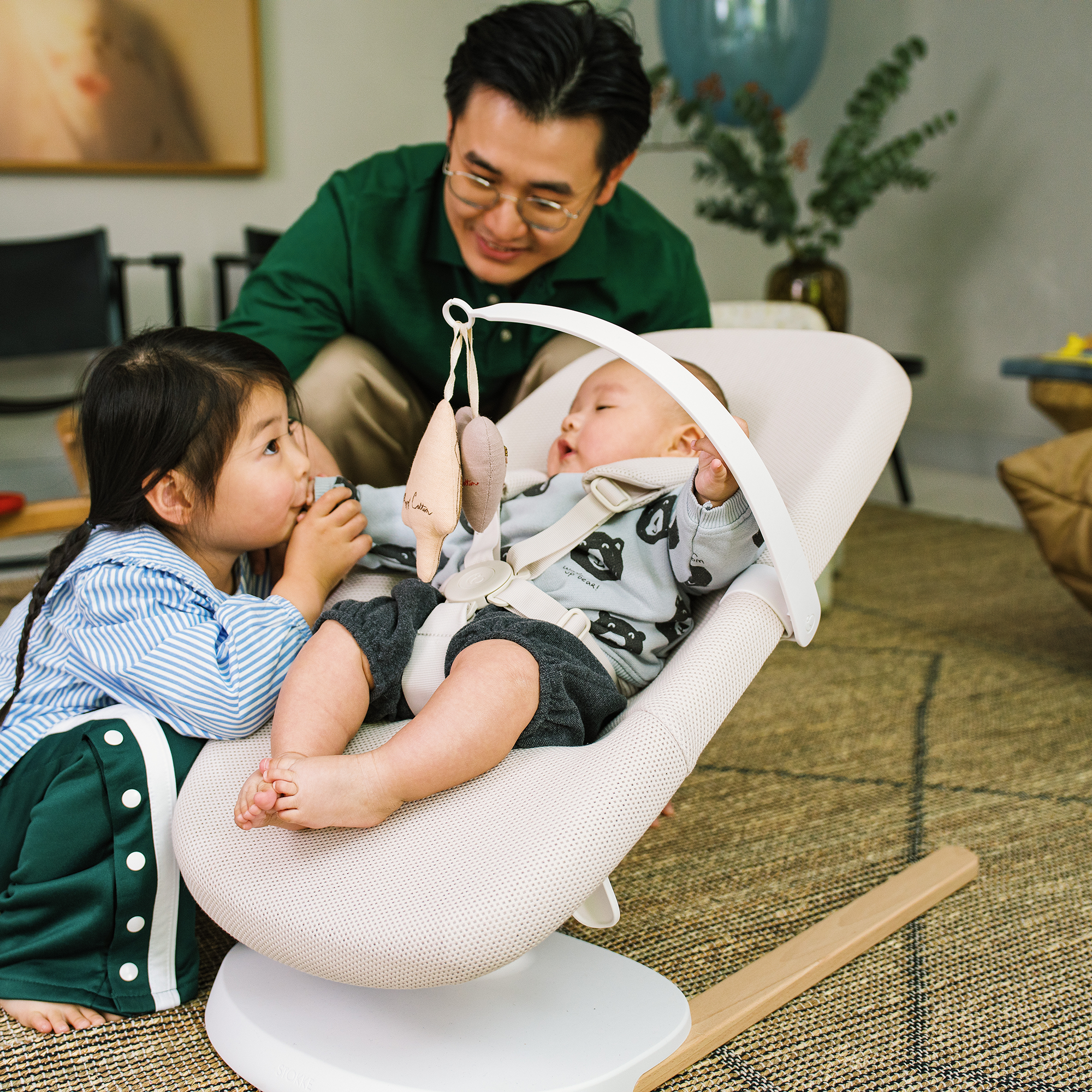 STOKKE Wippe Yoga Light Sand
