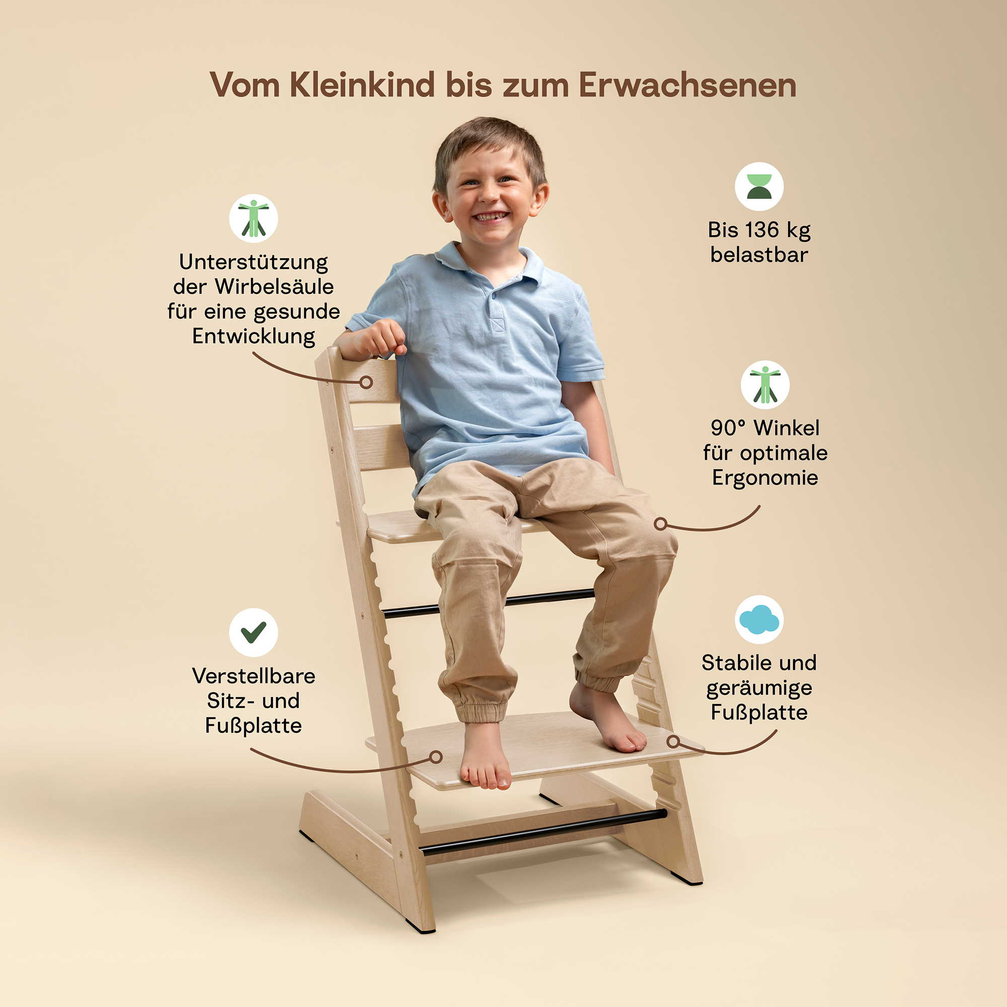 STOKKE Trio Set Tripp Trapp® Buche