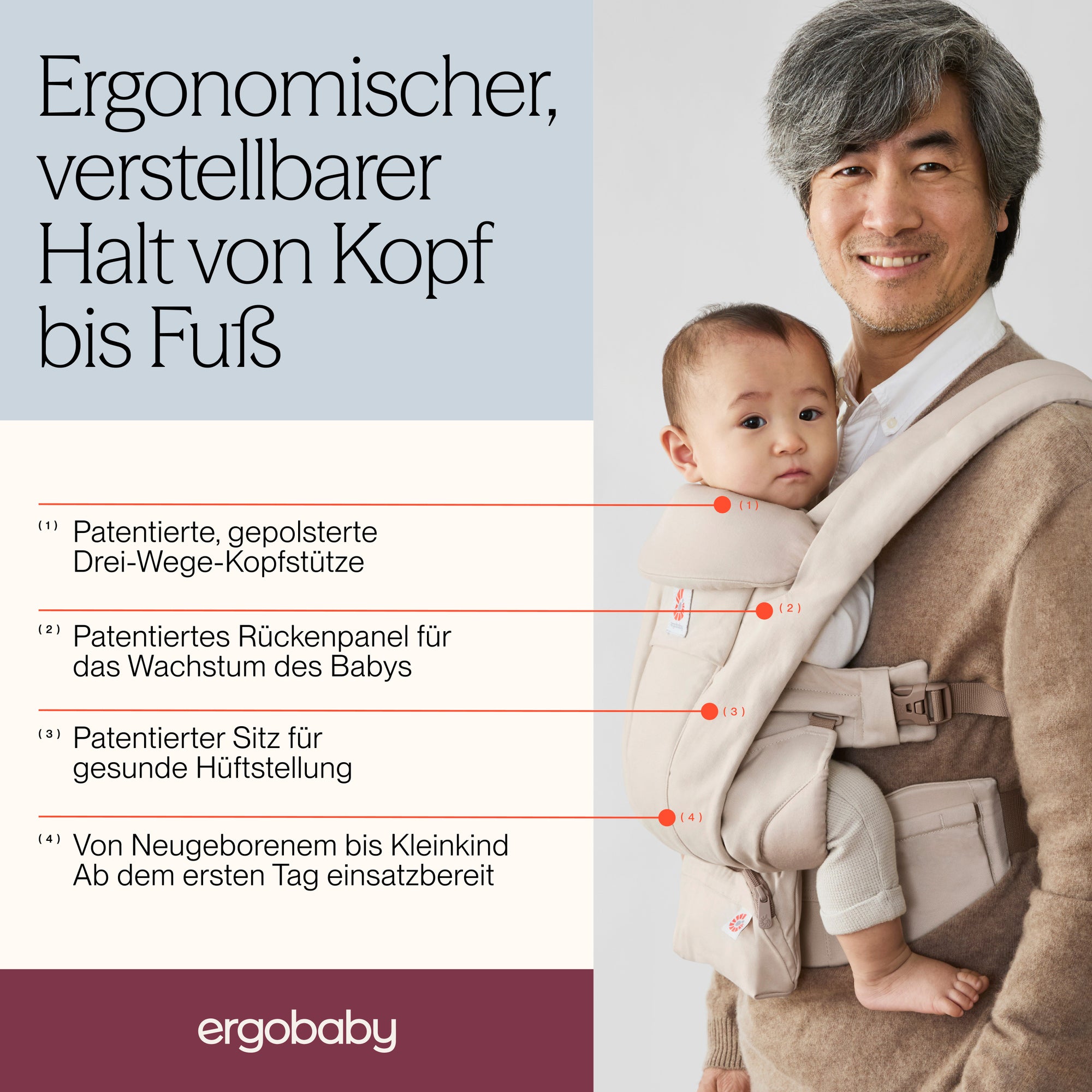 ERGObaby Omni Deluxe Mesh