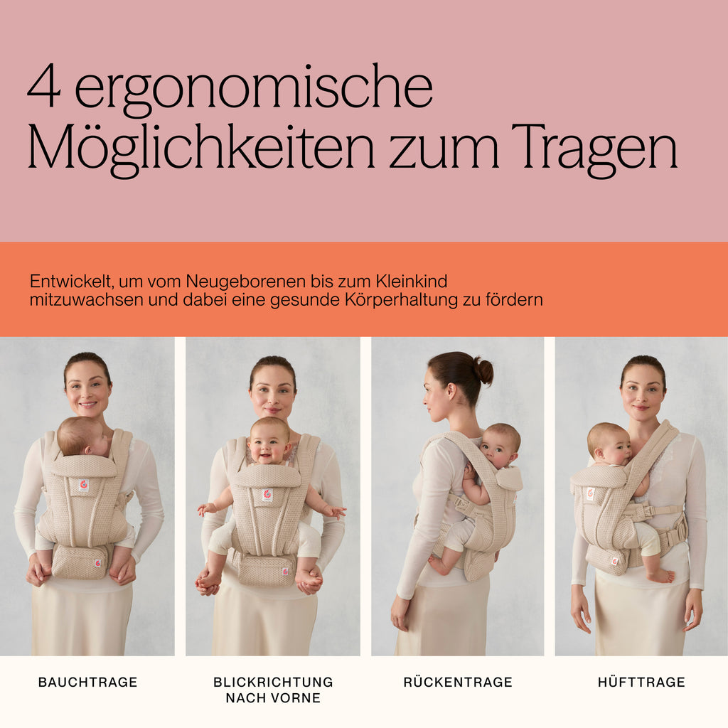 ERGObaby Omni Deluxe Natural Linen
