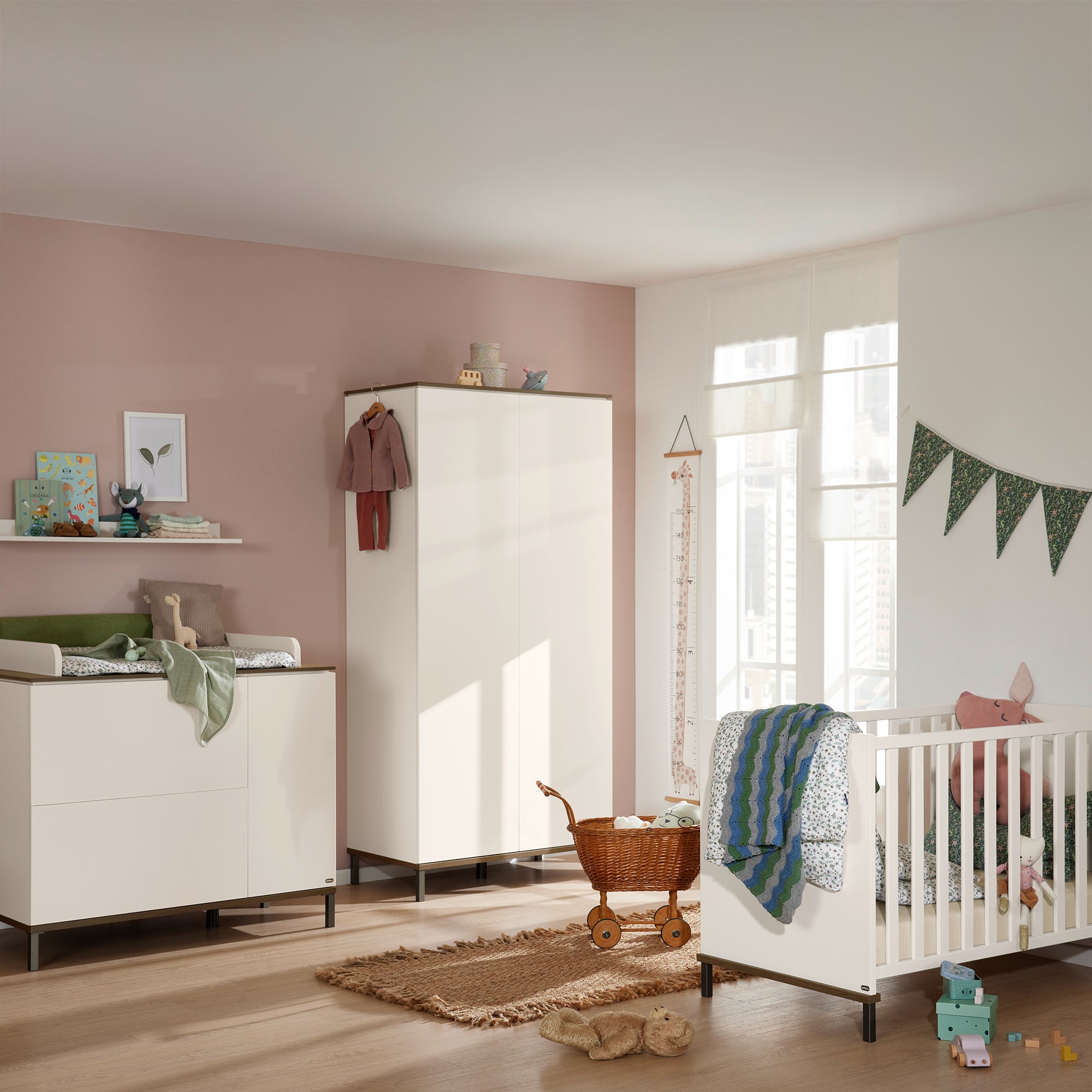 Yuny by PAIDI Gitterbett Lovely Aliv 60 x 120 cm
