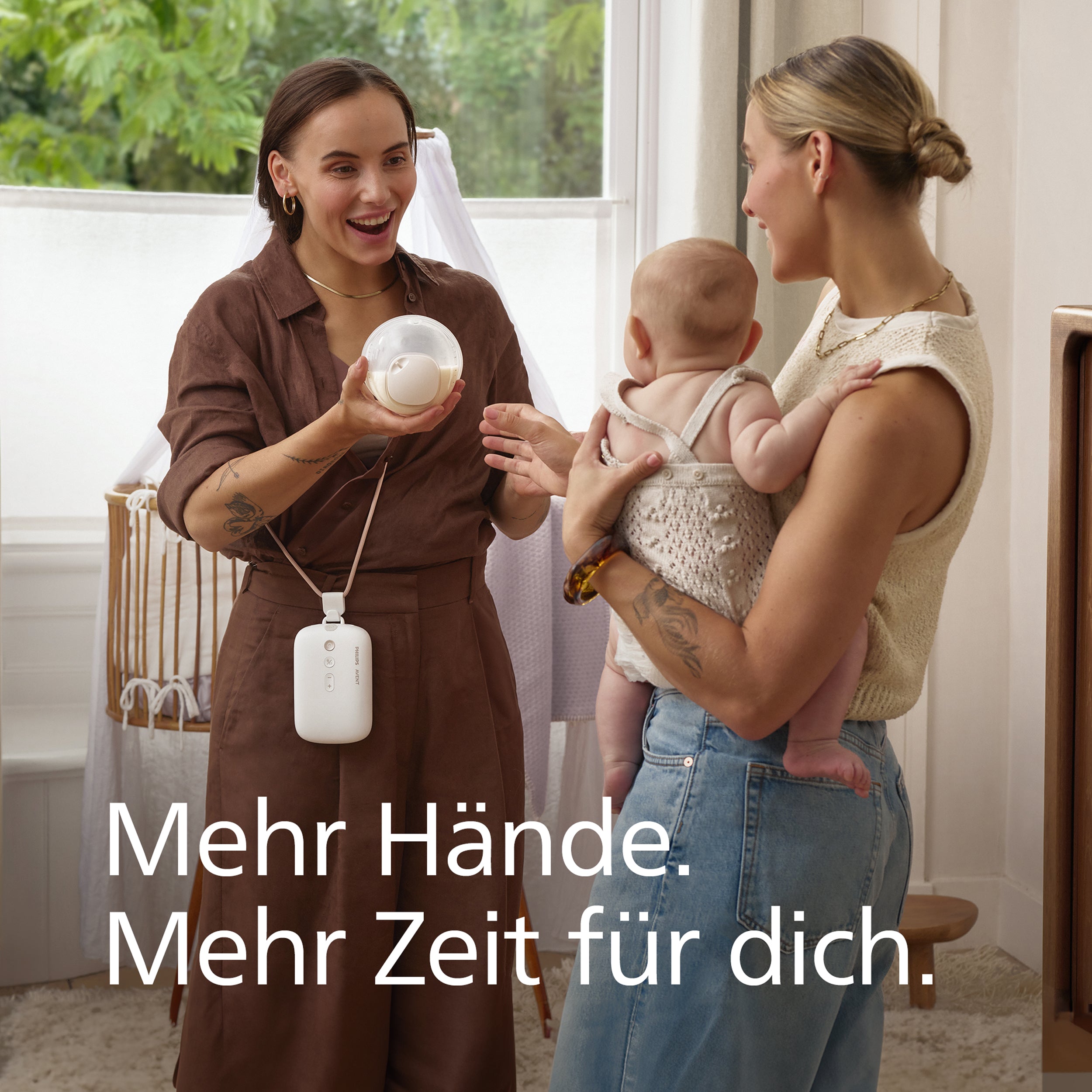 PHILIPS AVENT Elektrische Doppelmilchpumpe SCF532/11