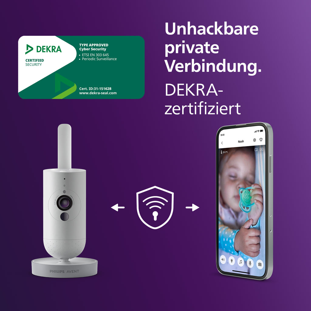 PHILIPS AVENT Connected Video Babyphone SCD953/26