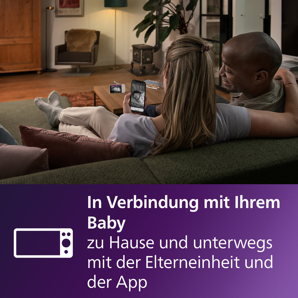 PHILIPS AVENT Connected Video Babyphone SCD953/26