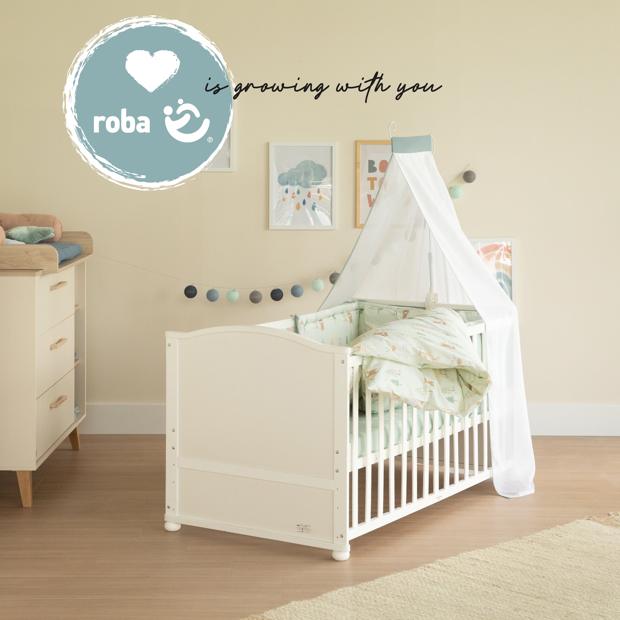 roba Komplettbettset Woodland Buddies