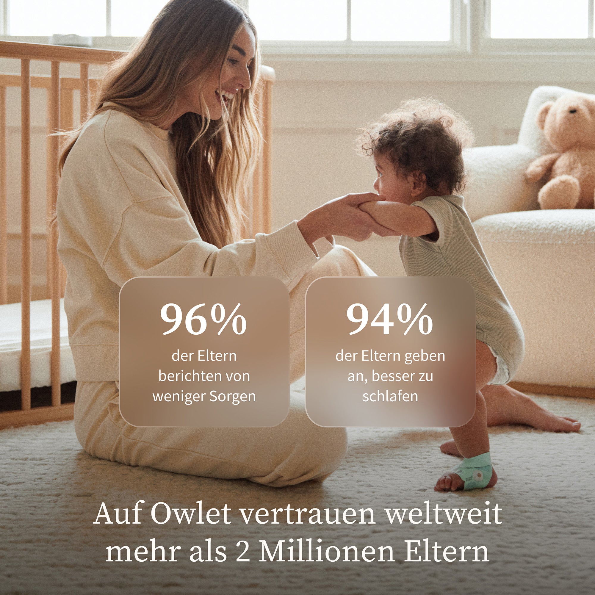 Owlet Owlet Dream Bundle: Dream Sock + Owlet Dream Sight Baby Kamera