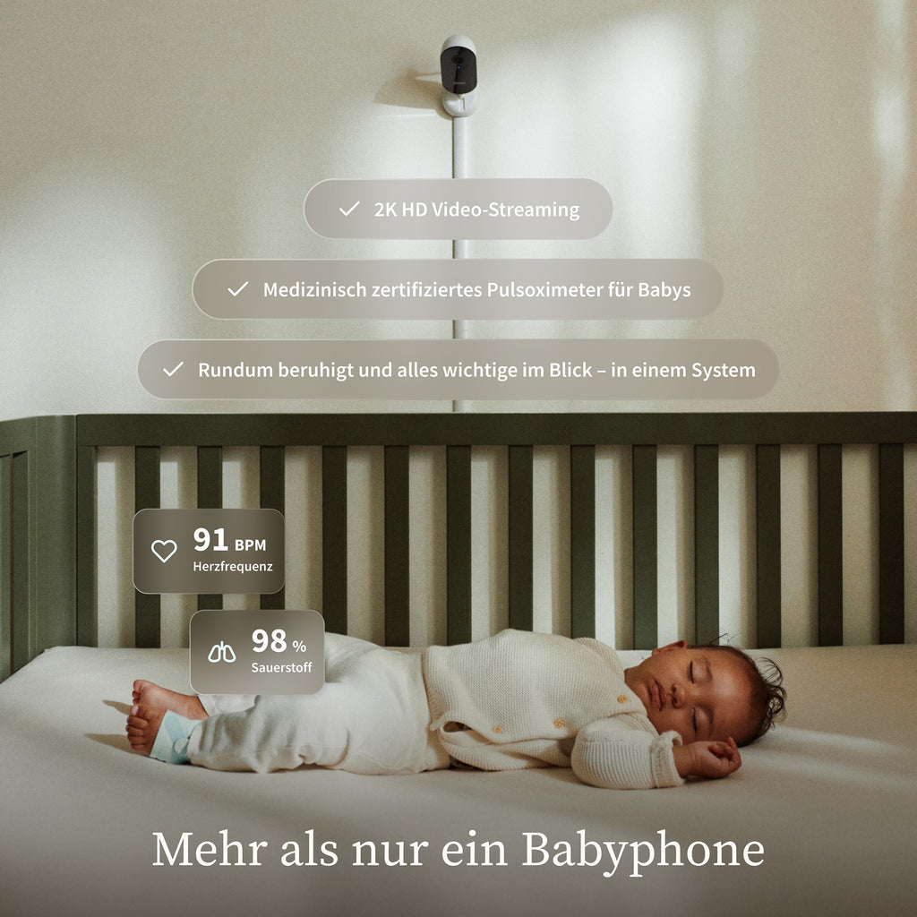 Owlet Owlet Dream Bundle: Dream Sock + Owlet Dream Sight Baby Kamera
