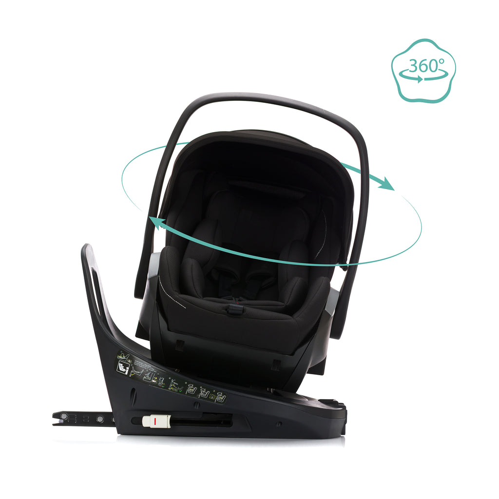 fillikid Babyschale Noa mit Base 360 Black