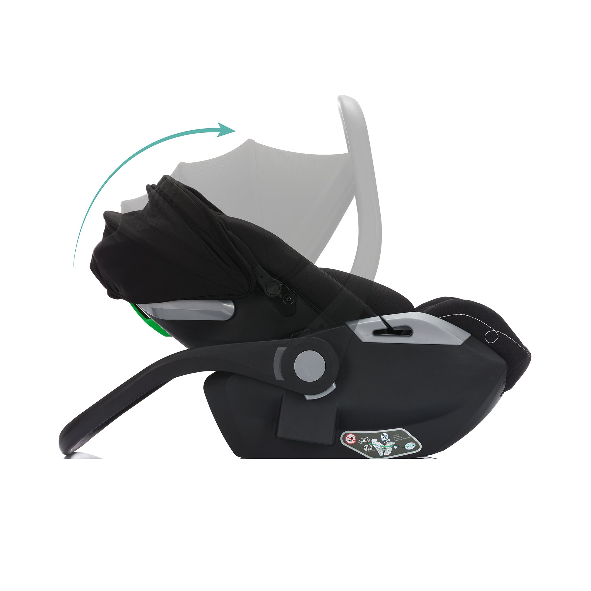 fillikid Babyschale Noa mit Base 360 Black
