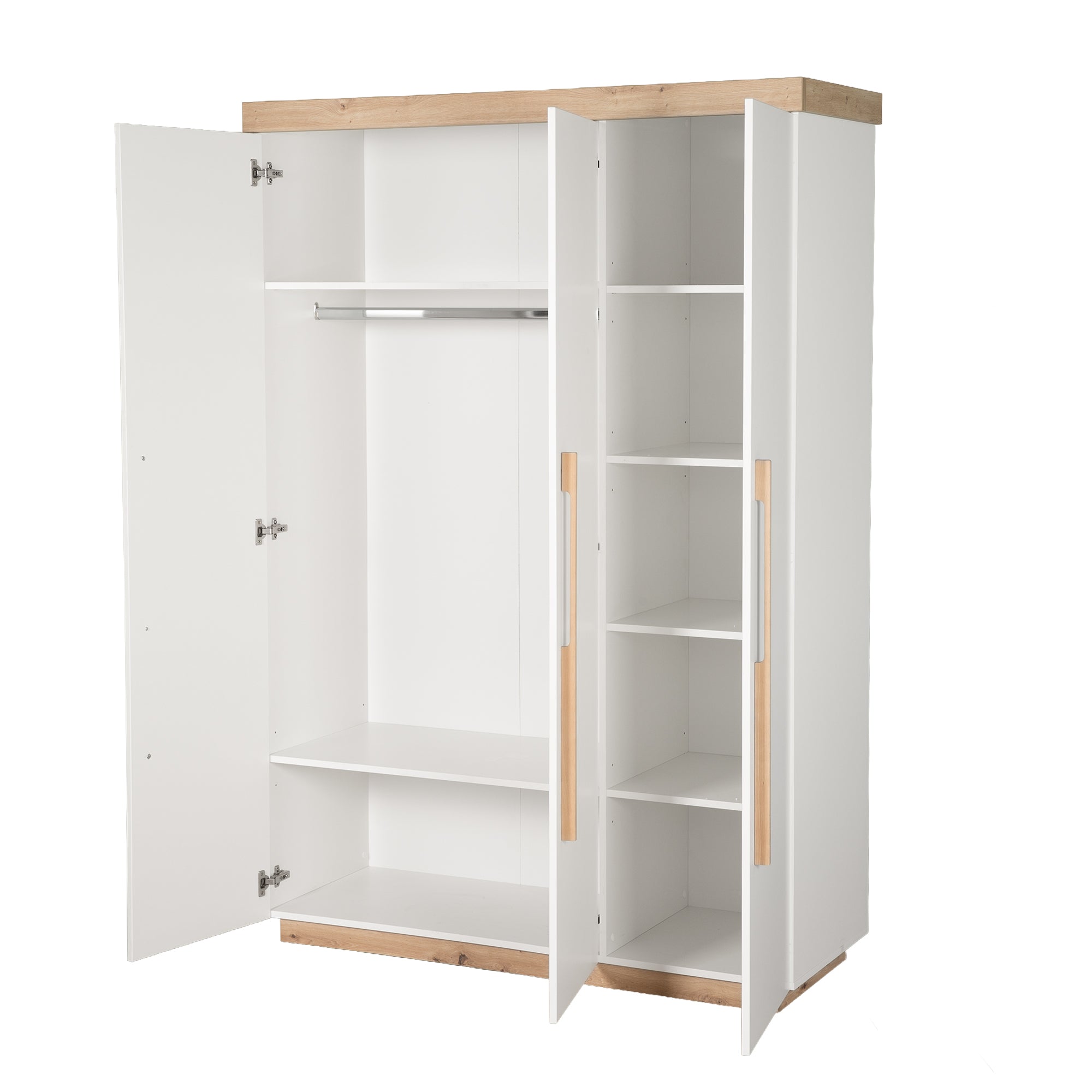 roba 3-türiger Kleiderschrank Lumo
