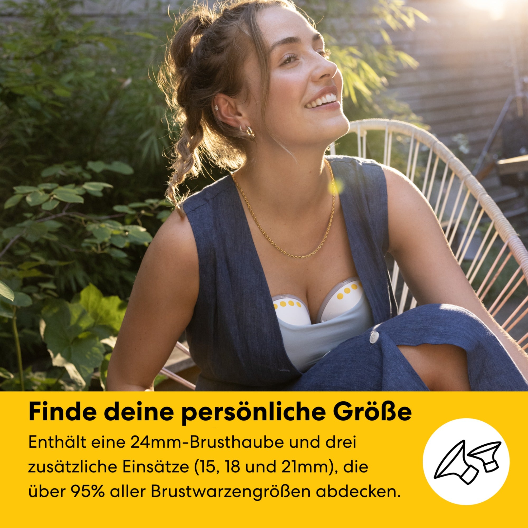 medela Motion InBra Doppelmilchpumpe