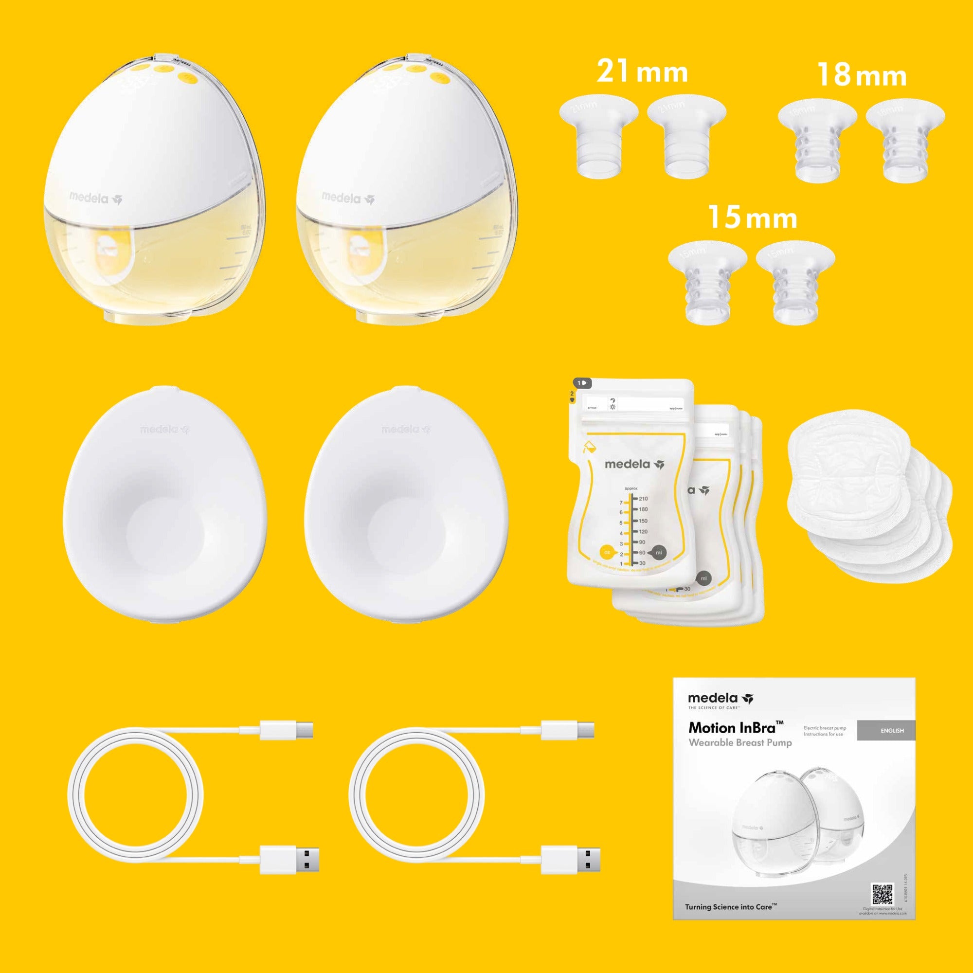 medela Motion InBra Doppelmilchpumpe