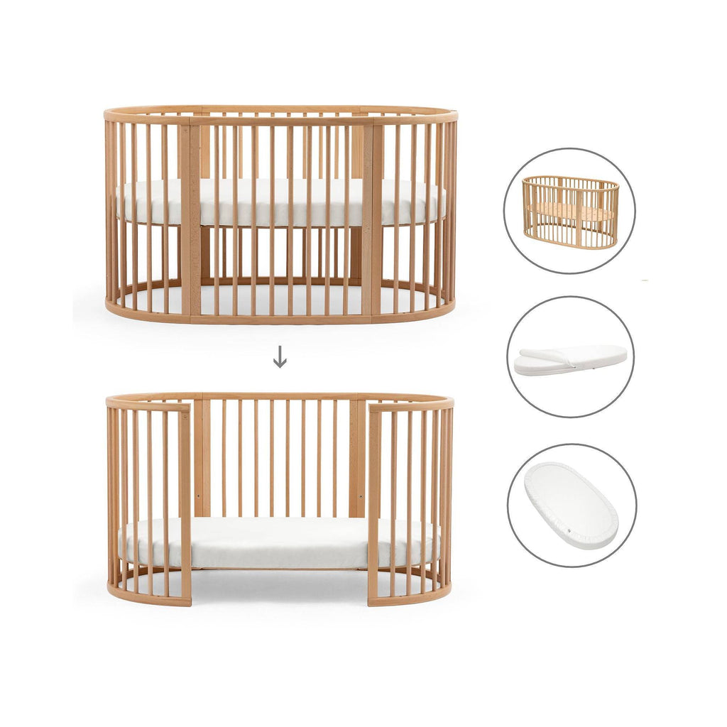 STOKKE Sleepi™ V3 Natur ohne Rollen