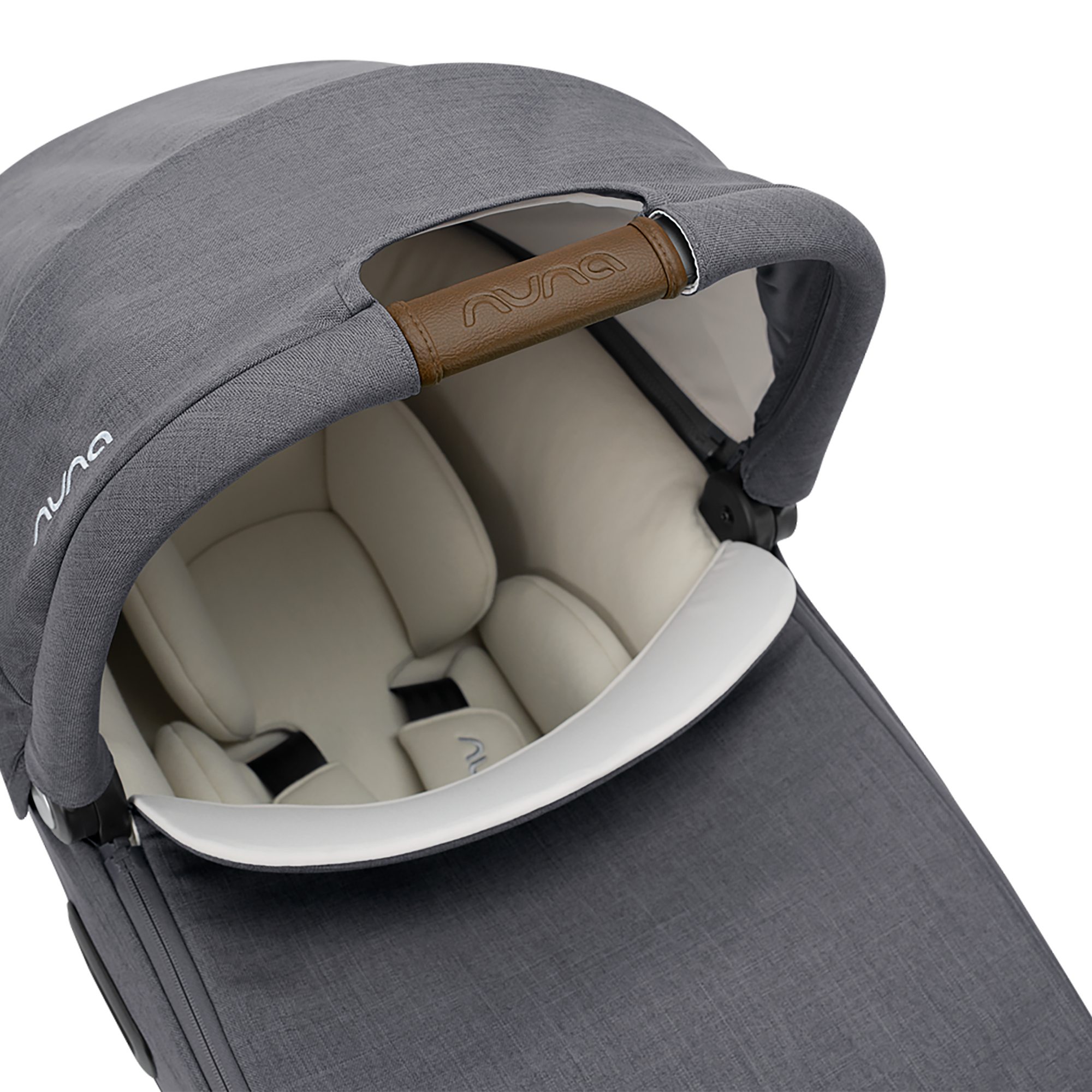 nuna Set CARI next Caviar & Granite Babywannen