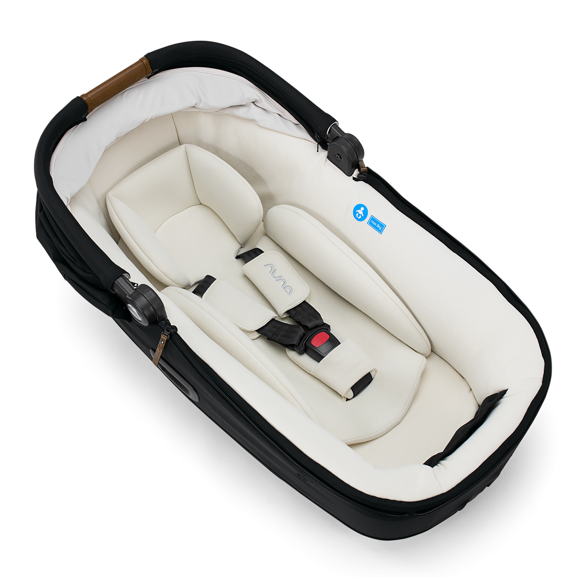 nuna Set CARI next Caviar & Granite Babywannen