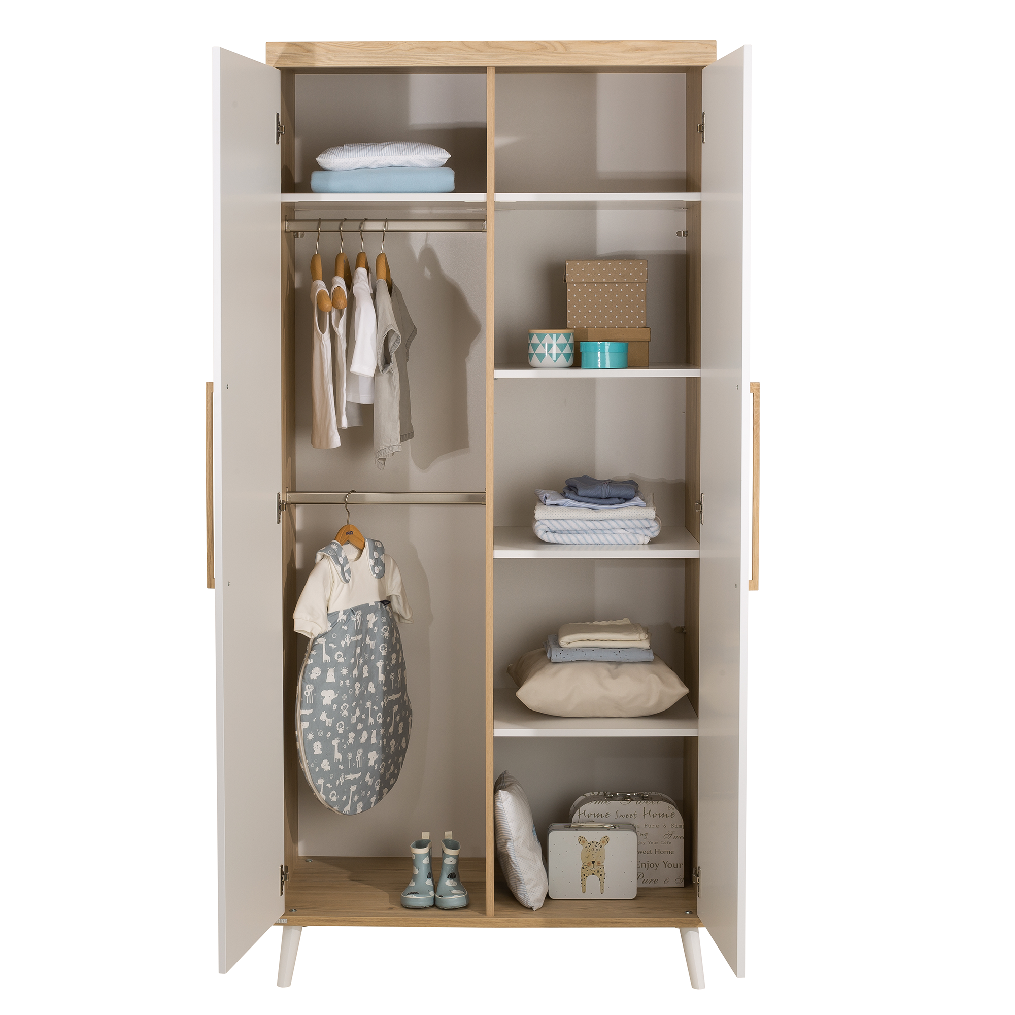 PAIDI 4-teiliges Spar-Set Babyzimmer Valentina